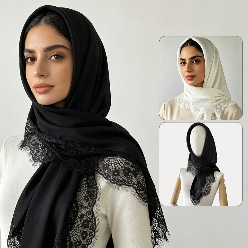 70x70cm Square Scarf Women Lac - Head Wrap Turban review and price