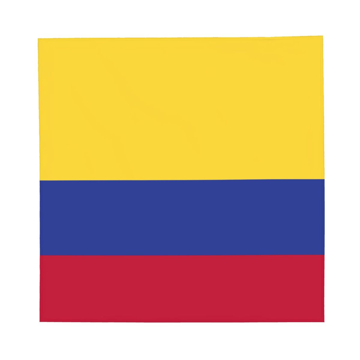50cm*50cm Colombia Flag Scarf  - Head Wrap Turban review and price