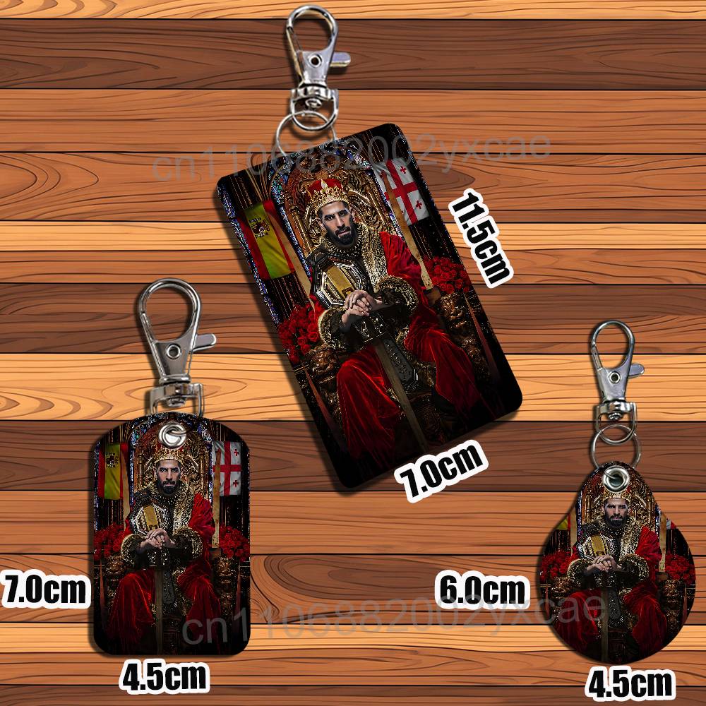 Looking forward Ilia Topuria L - Lanyard Badge Holder review and price